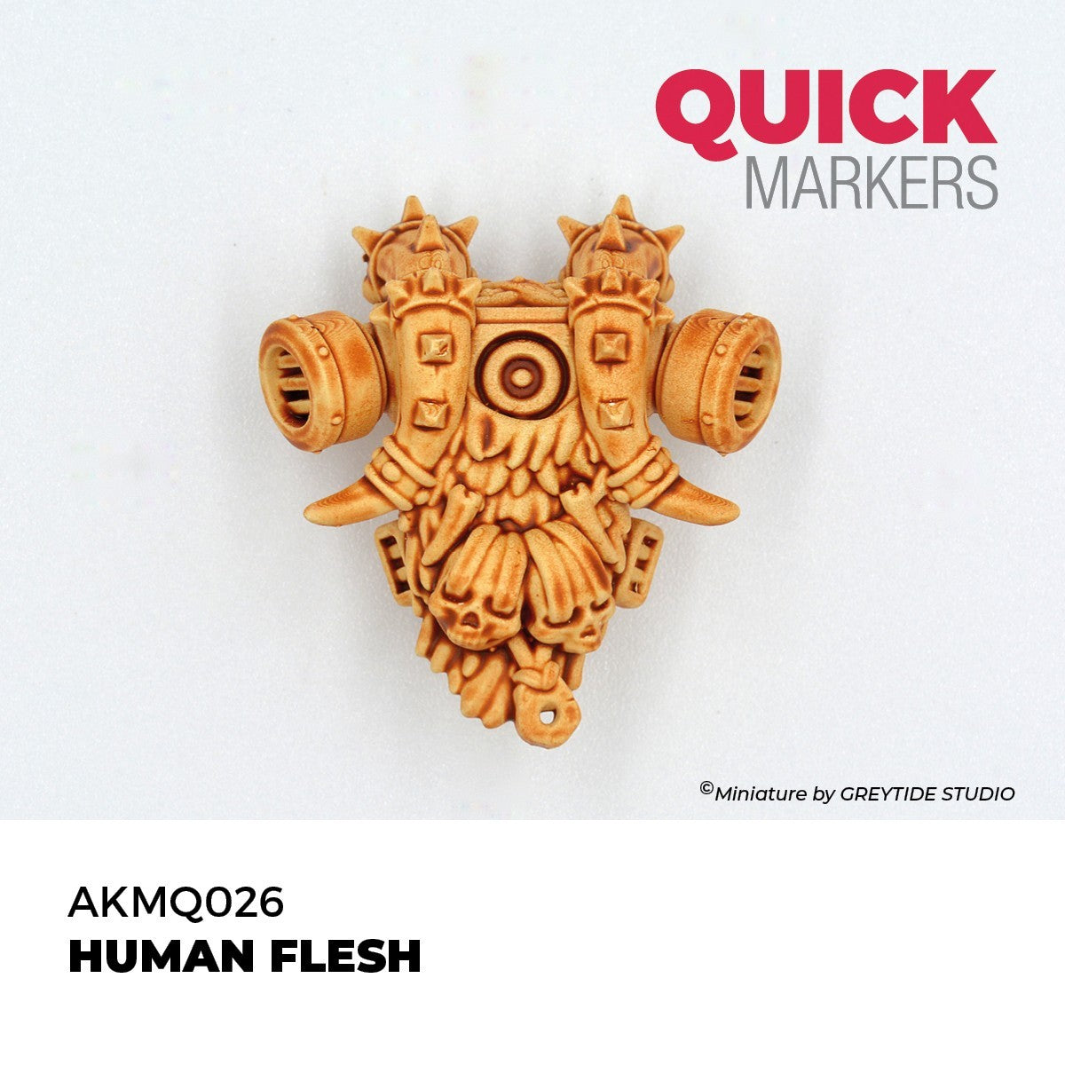 AK Interactive Acrylic Quick Gen Markers For Tabletop Wargaming Human Flesh - AKMQ026