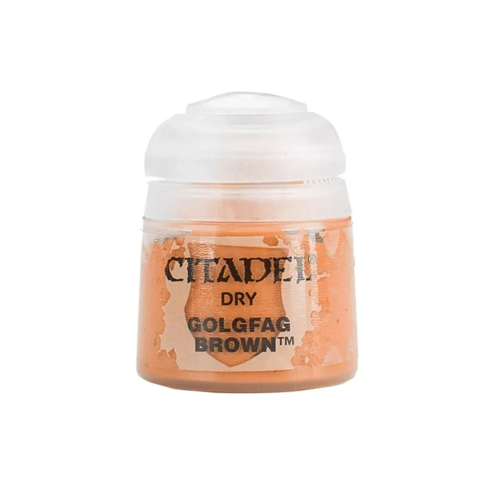 Games Workshop Citadel Colour Dry Golgfag Brown Acrylic 12ml/0.40 fl oz (23-26)