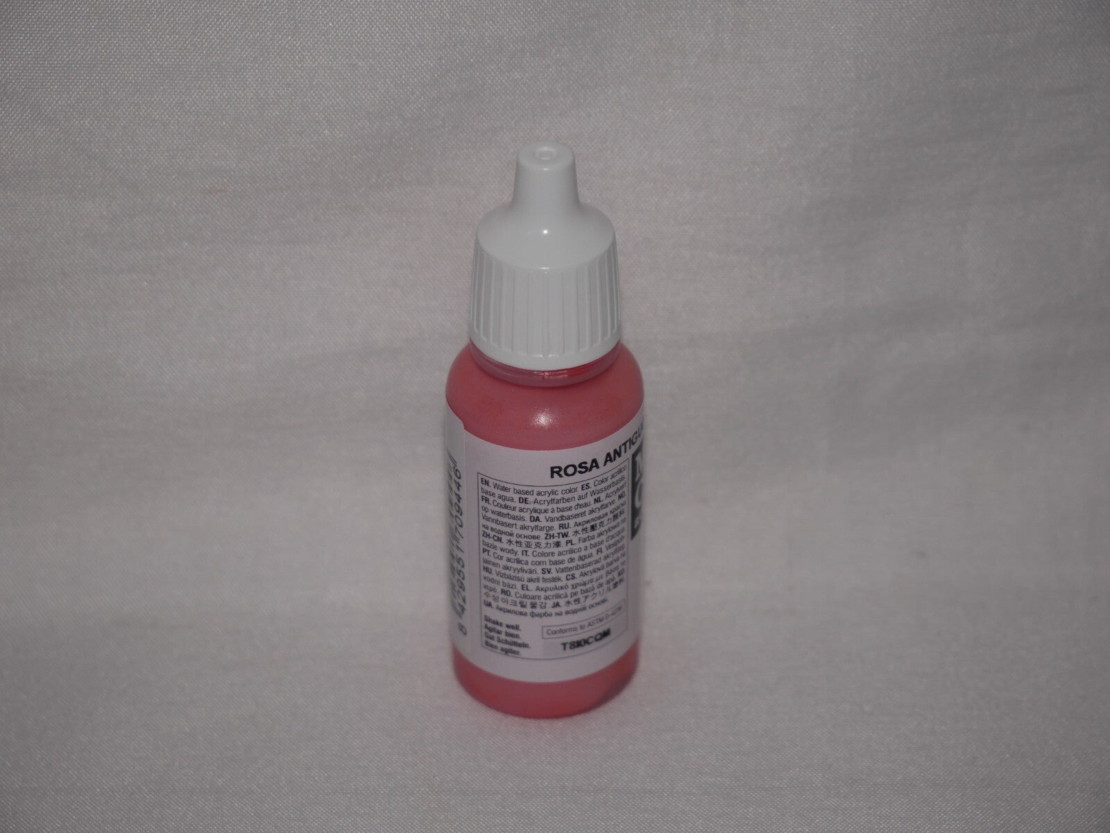 Vallejo Model Color Old Rose Acrylic 17ml/0.57 fl oz Dropper Bottle - 70.944
