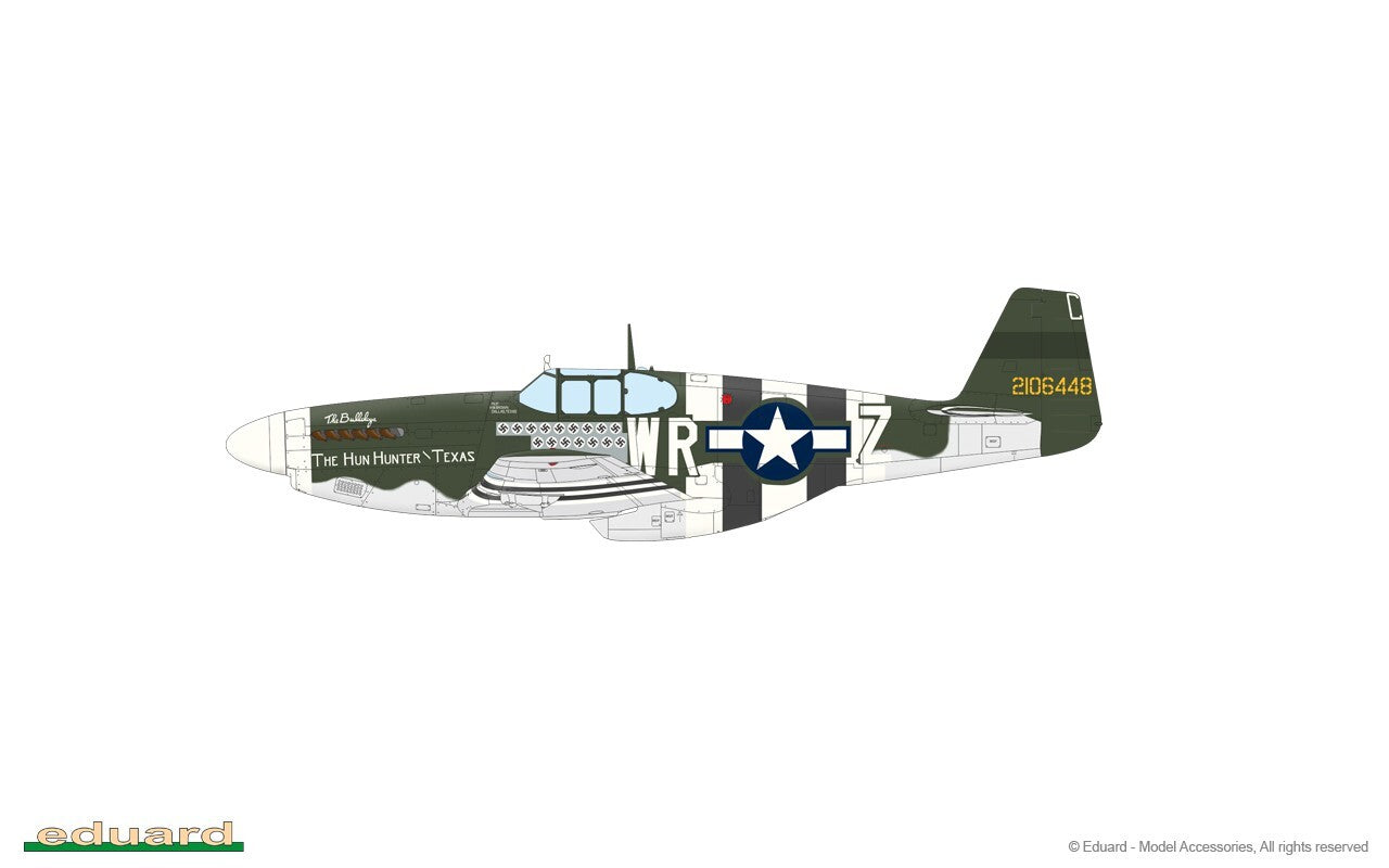 Eduard 1:48 Overlord D-Day P-51B Mustangs Limited Edition Dual Combo Set - 11181
