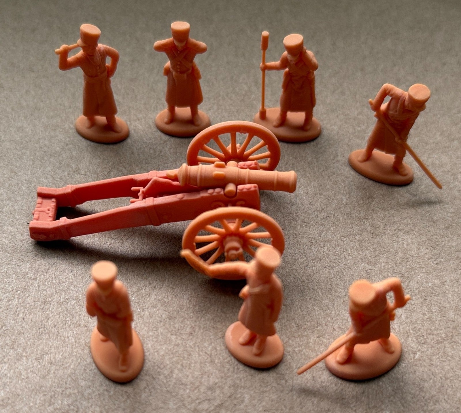 Hat Industrie 1:72 Scale 1808 Napoleonic Russian Artillery With (1/2 pud) 20lb Unicorn Gun - 8359
