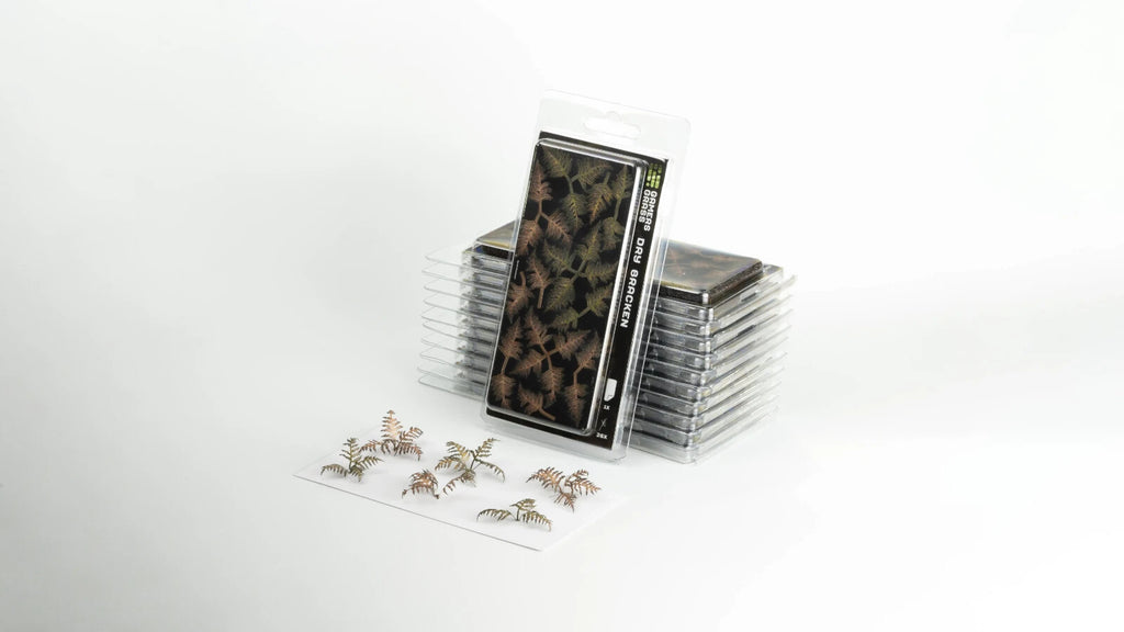Gamers Grass Full Color Laser Cut Plants Dry Bracken (26) Per Pack GGLP-DB