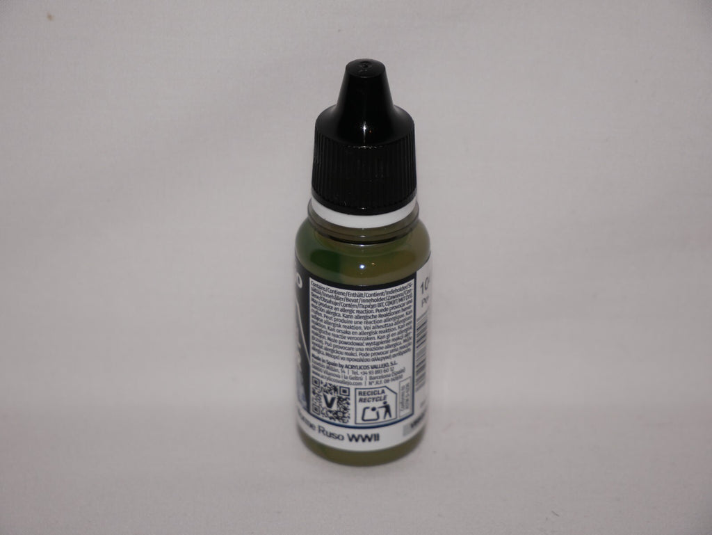 Vallejo Model Color WWII Russian Uniform Acrylic 18ml Dropper Bottle - 70.924