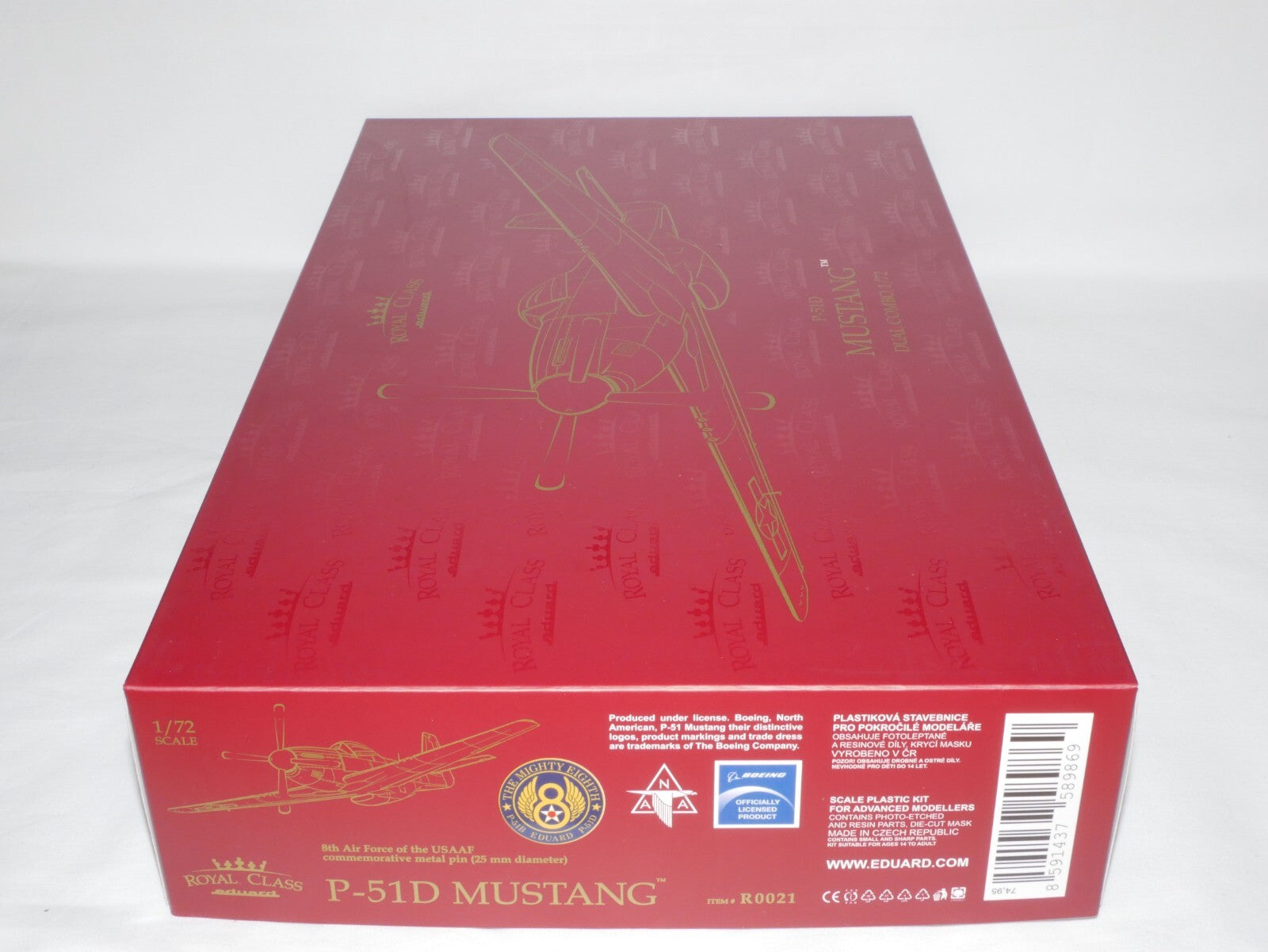 Eduard 1:72 Scale P-51D Mustang Dual Combo Set 'The Royal Class Edition' - R0021