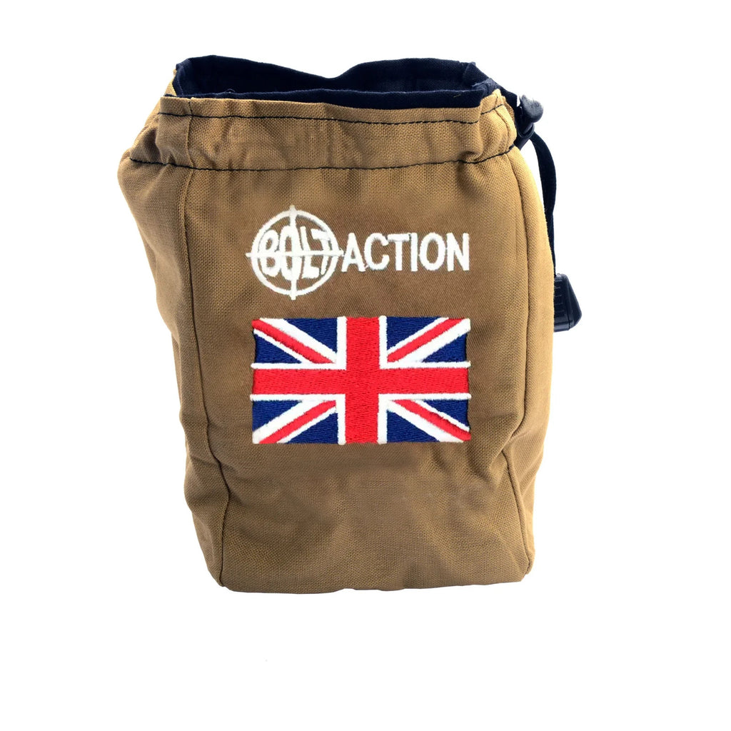Warlord Games Bolt Action 1:56 Scale WWII British Army Order Dice Bag - 408901001
