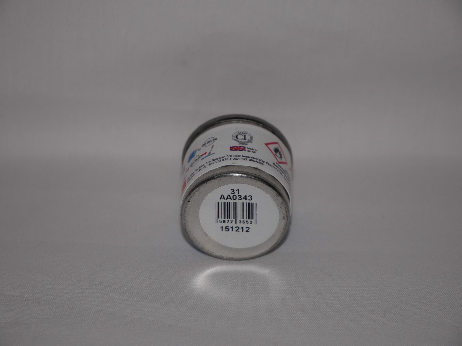 Humbrol Scale Modelling Enamel Paints Matt Slate Grey No 31 (14ml) Tub - AA0343