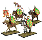 Victrix 28mm Scale Plastic Late Roman Infantry & Heavy Cavalry Warband - VXWB001