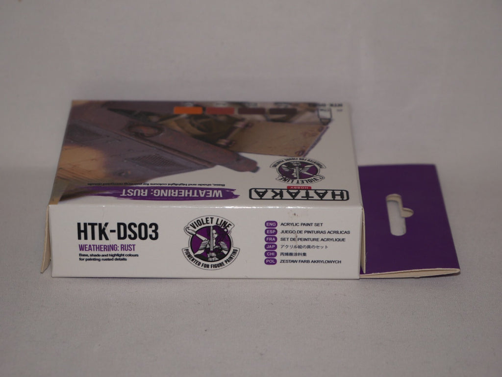 Hataka Hobby Violet Line Pigmented For Figure Painting Weathering Rust HTK-DS03