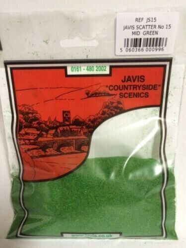 Javis "Countryside" Scenics No 15 Mid Green Scatter JS15