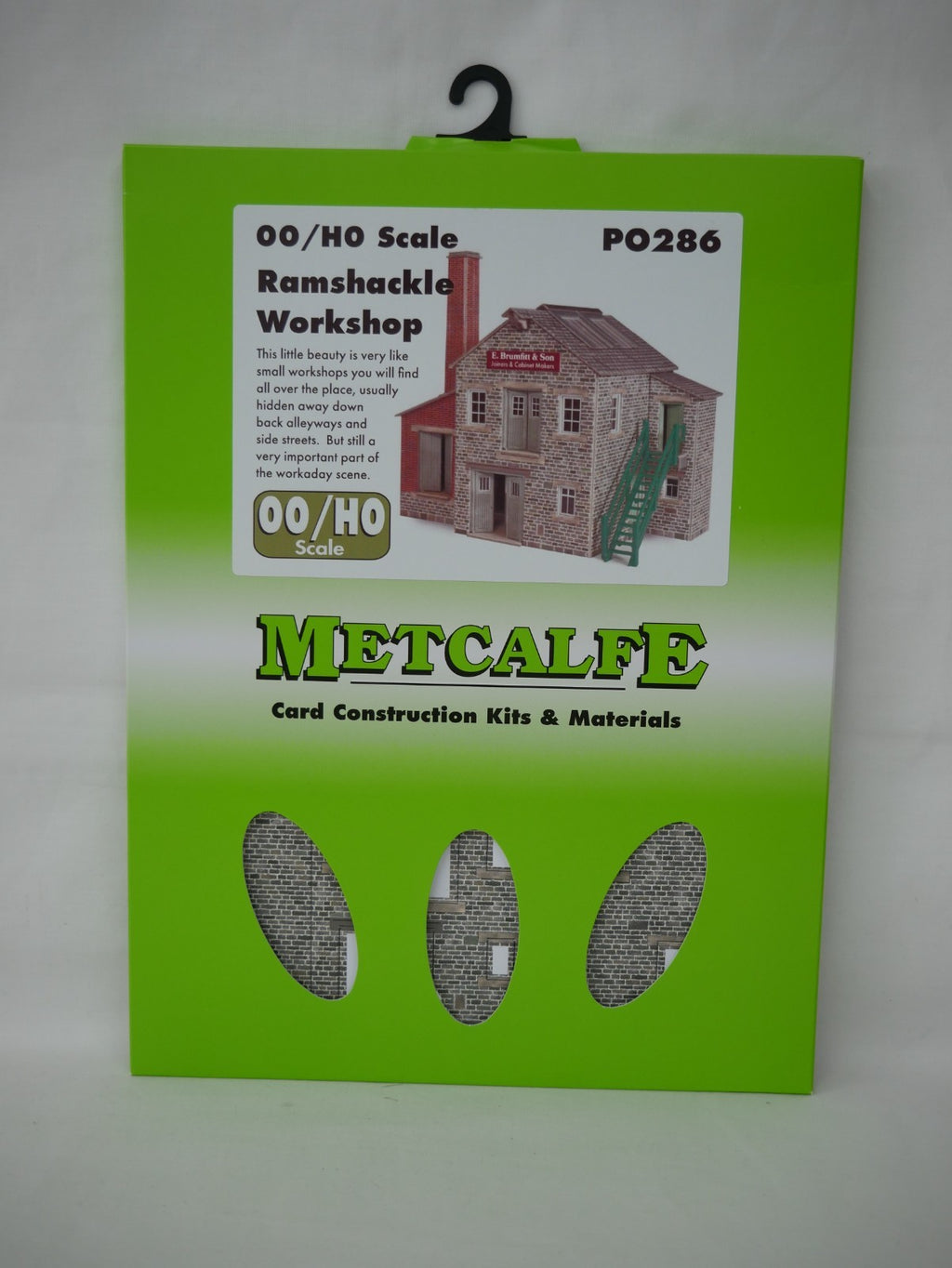 Metcalfe Card Construction Kits & Materials OO/HO Ramshackle Workshop - PO286