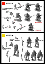 Victrix 28mm WW2 Late War German Infantry & Heavy Weapons (1944 - 1945) - VW2001