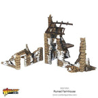 Warlord Games Bolt Action 1:56 Hard Plastic Modular Ruined Farmhouse - 802010004
