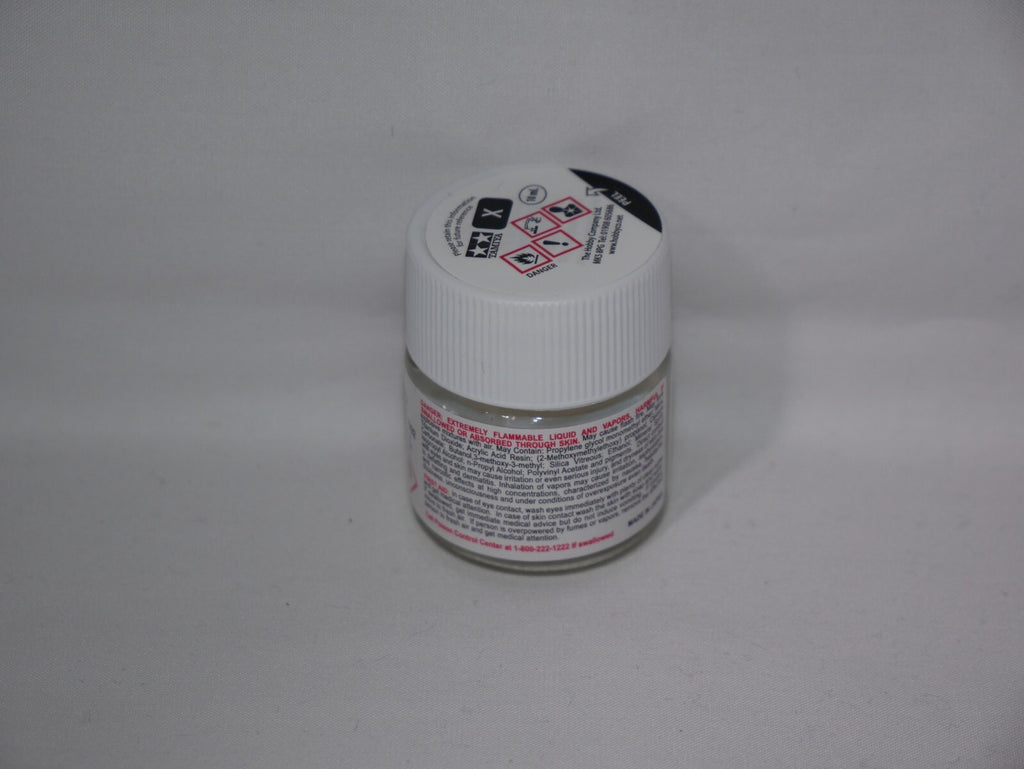 Tamiya Color Acrylic Modeling Paint Mini X-2 White 10ml (1/3oz) Glass Jar 81502