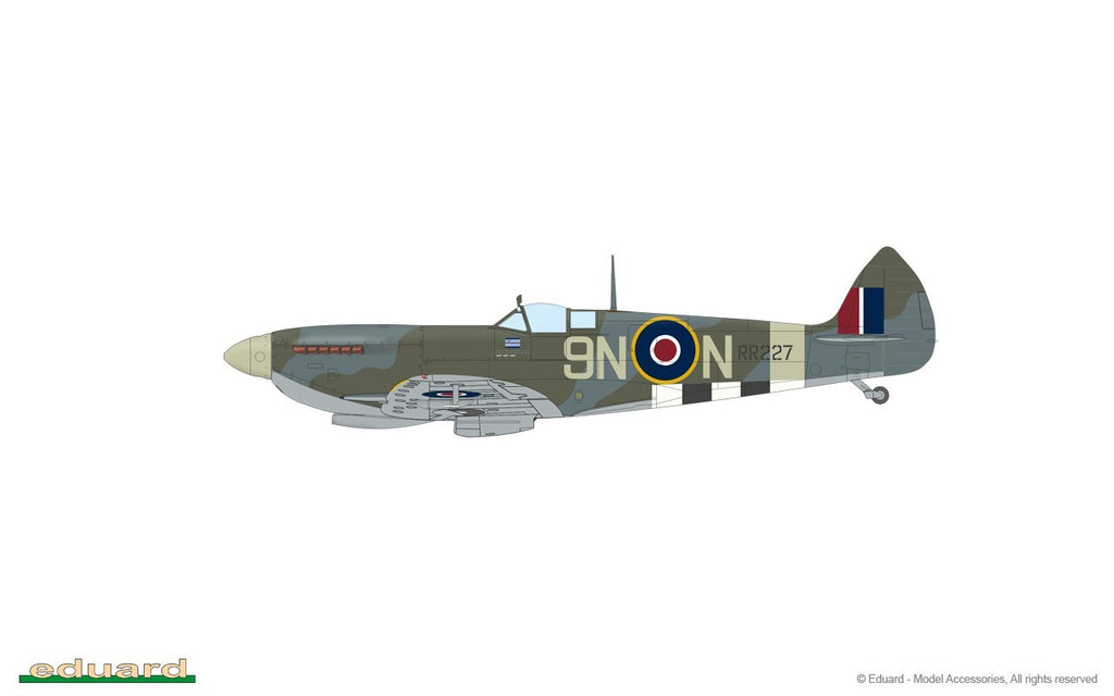 Eduard 1:48 Scale Supermarine Spitfire Mk.XVI High Back ProfiPACK Edition - 8286