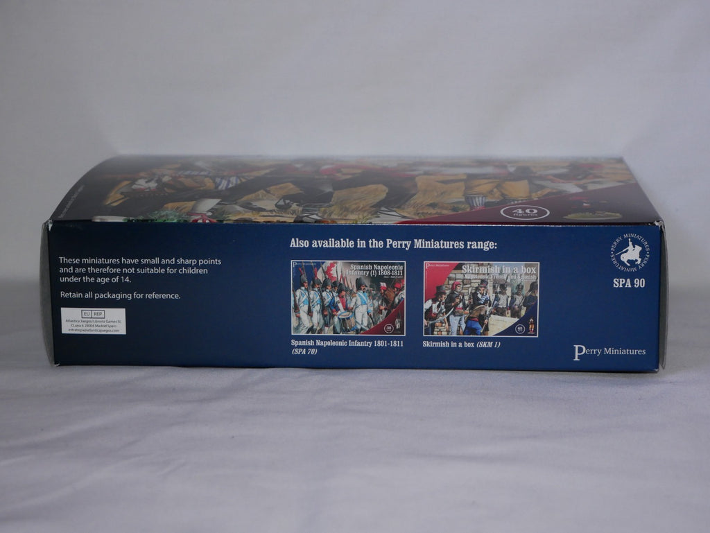 Perry Miniatures 28mm Hard Plastic Spanish Napoleonic Guerrillas (1808-14) - SPA90