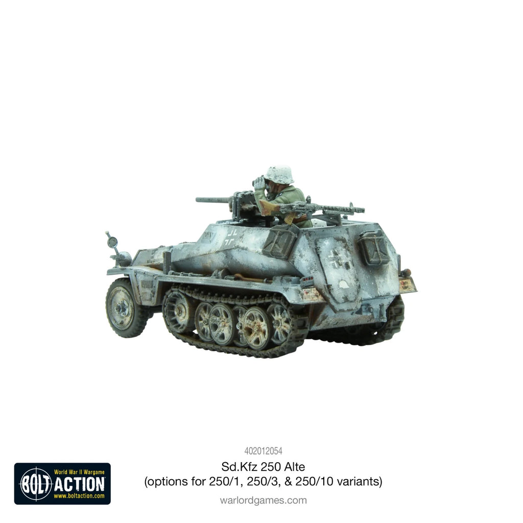 Warlord Games Bolt Action 1:56 Scale WWII SD.KFZ 250 (ALTE) Half-Track 402012054