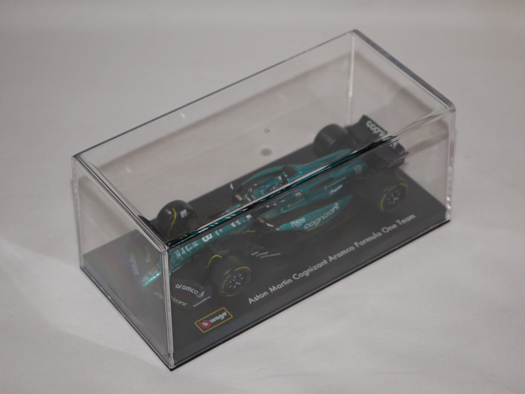 Burago 1:43 Aston Martin Cognizant Aramco F1 Team AMR23 No.18 Stroll #18-38091S