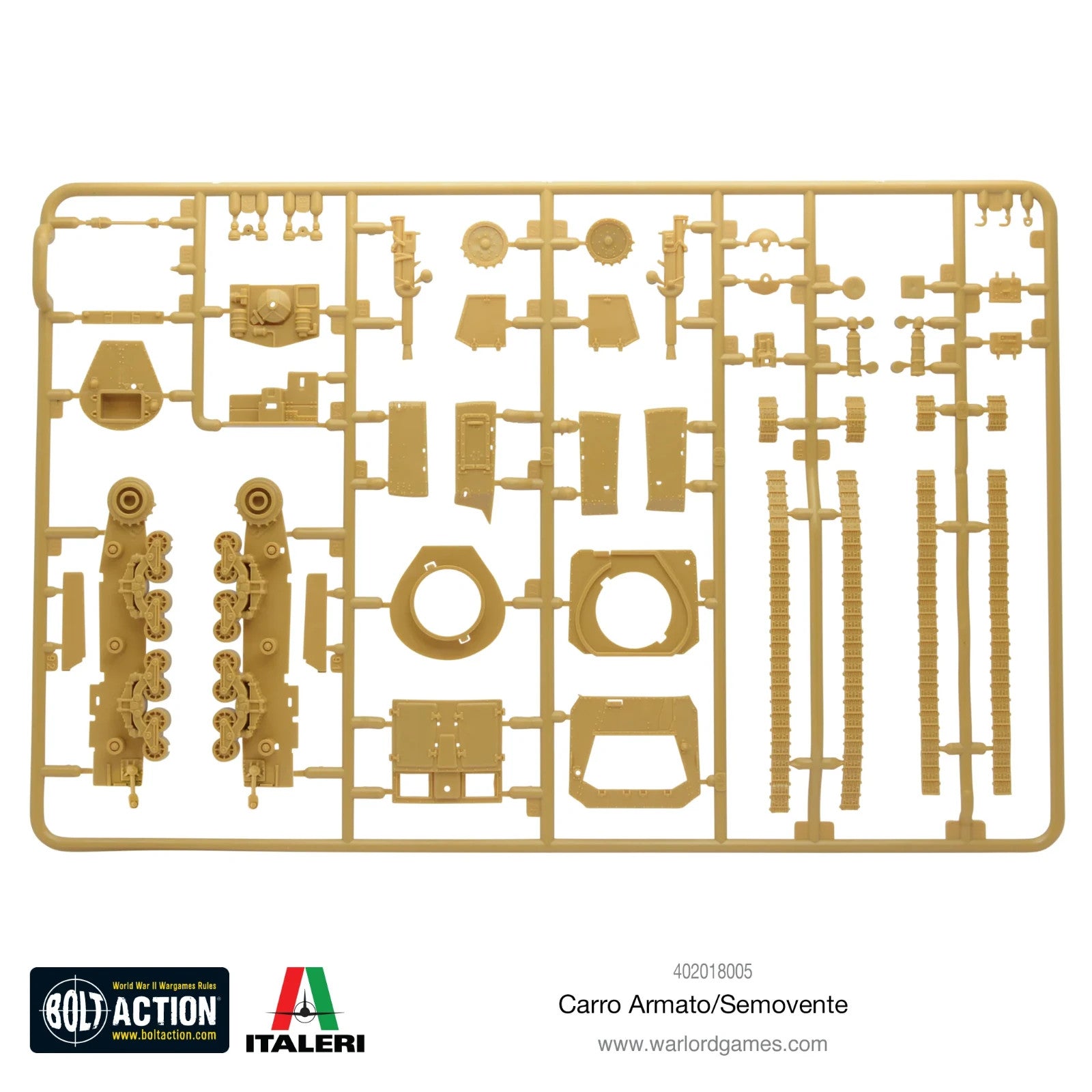 Warlord Games Bolt Action 1:56 WW2 Carro Armato/Semovente Medium Tank - 402018005