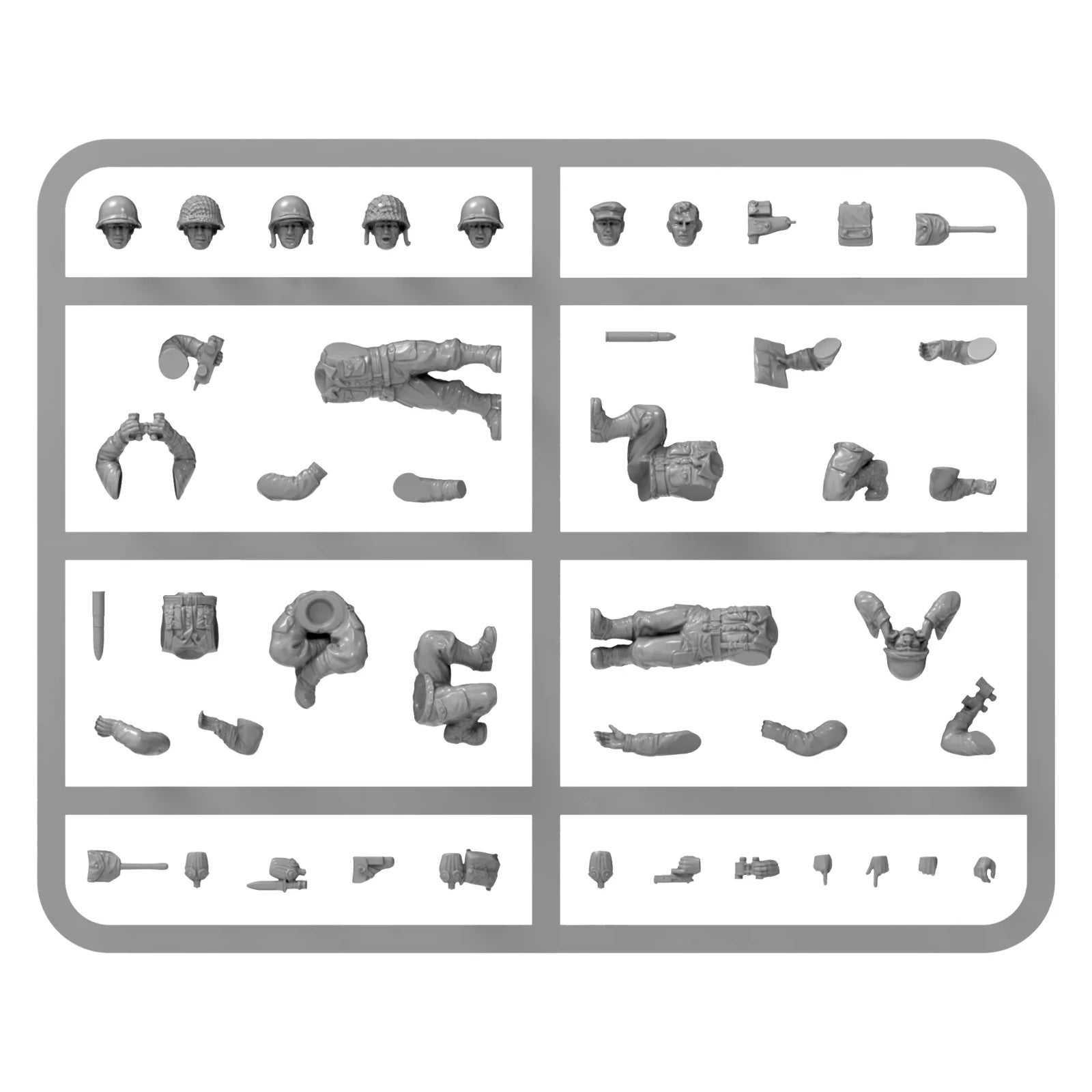 Warlord Games Bolt Action 1:56 Scale US Army Heavy Weapons Platoon - 402013055