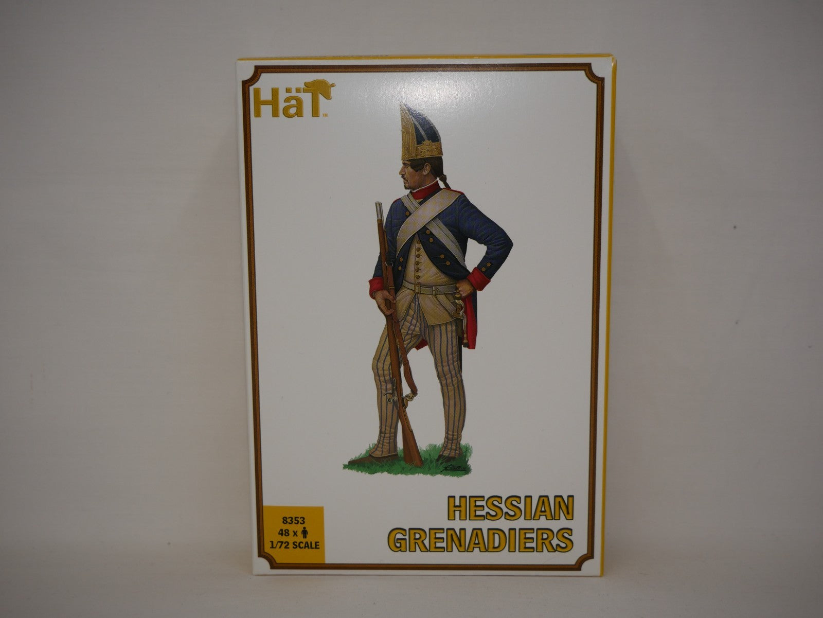 Hat Industrie 1:72 Scale American War Of Independence Hessian Grenadiers - 8353