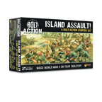 Warlord Game Bolt Action 1:56 Scale WWII Island Assault Starter Set- 401510008