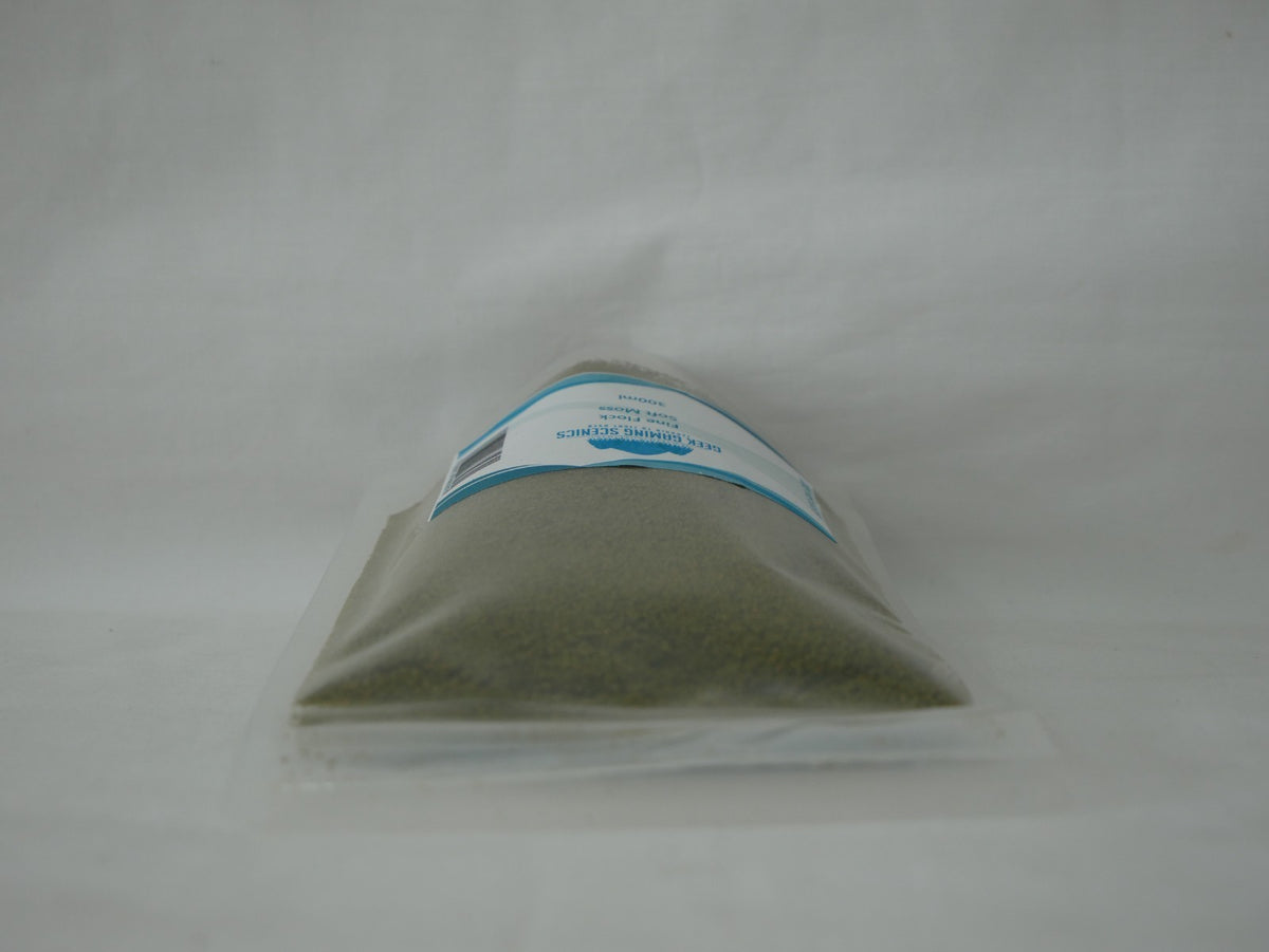 Geek Gaming Scenics Soft Moss Fine Modeling Flock (300ml) Pouch - GGFF-SM-300