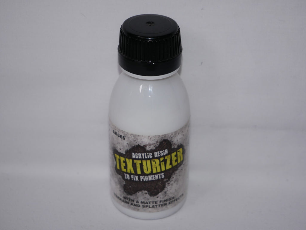 AK Interactive Acrylic Resin Texturizer To Fix Pigments 100ml Bottle - AK665