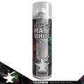 The Colour Forge Hobby Supplies Matt White Model Primer 500ml Aerosol Spray Can