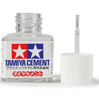 Tamiya Polystyrene Cement Suitable For Plastic Hobby Kits 40ml Glass Jar - 87003