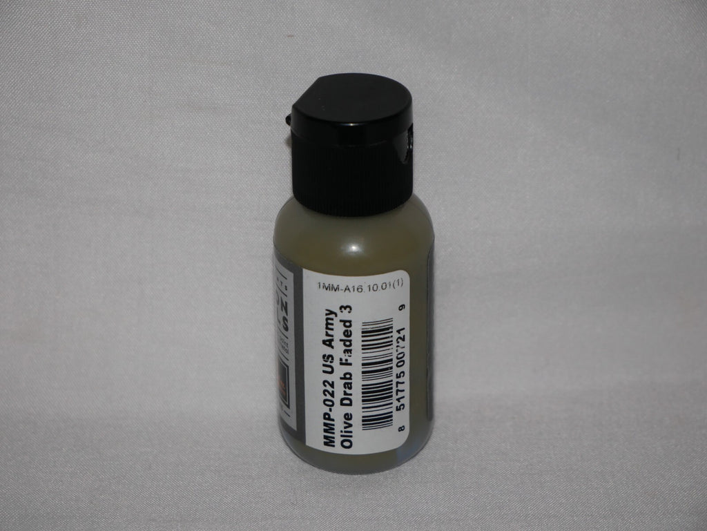 Mission Models Premium Hobby Paints US Army Olive Drab Faded 3 30ml (MMP - 022)