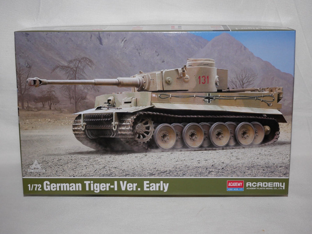 Academy Hobby Model Kits 1:72 Scale German Tiger I Early Version Red 131 - 13422