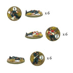 Black Powder Epic Battles Scale Miniatures British Army Casualty Markers - 312414602