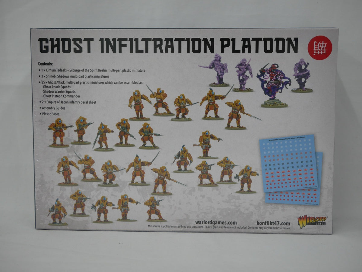 Warlord Games Konflikt 47 1:56 Scale Ghost Infiltration Platoon - 452011208
