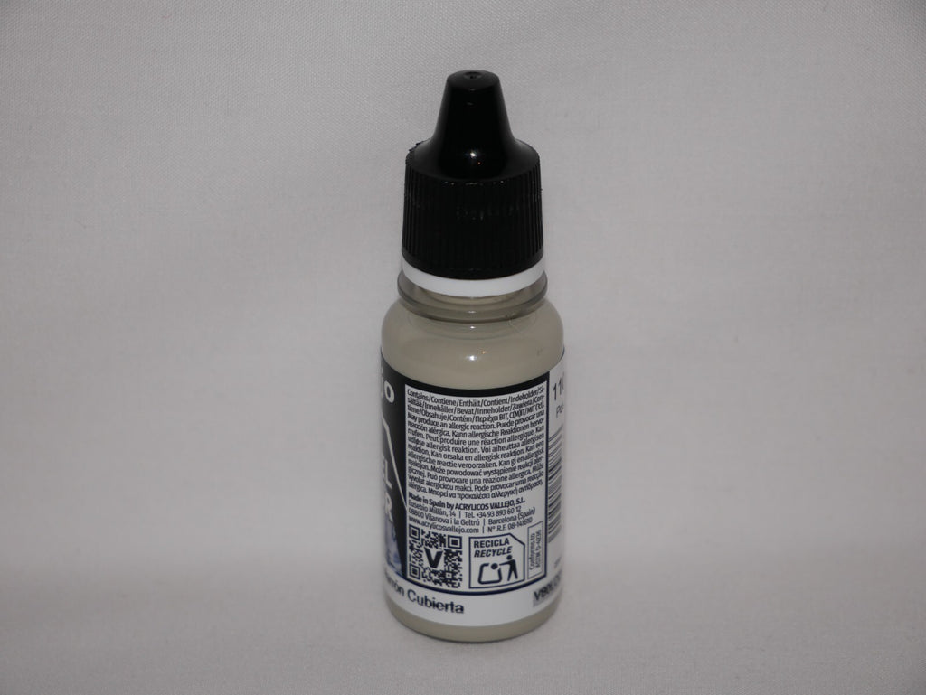 Vallejo Model Color Deck Tan Acrylic 18ml/0.60 fl oz Dropper Bottle - 70.986