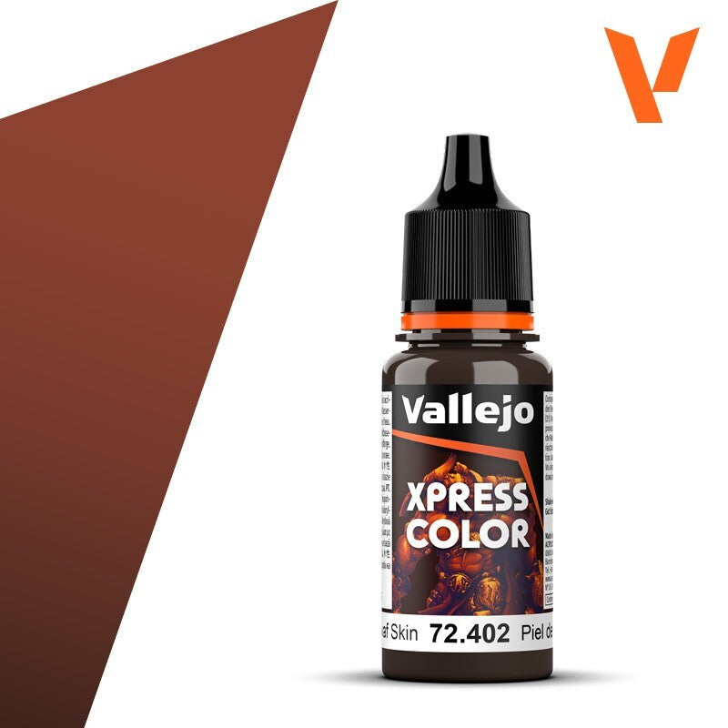 Vallejo Xpress Color Acrylics Dwarf Skin 18ml/0.6 fl oz Dropper Bottle - 72.402