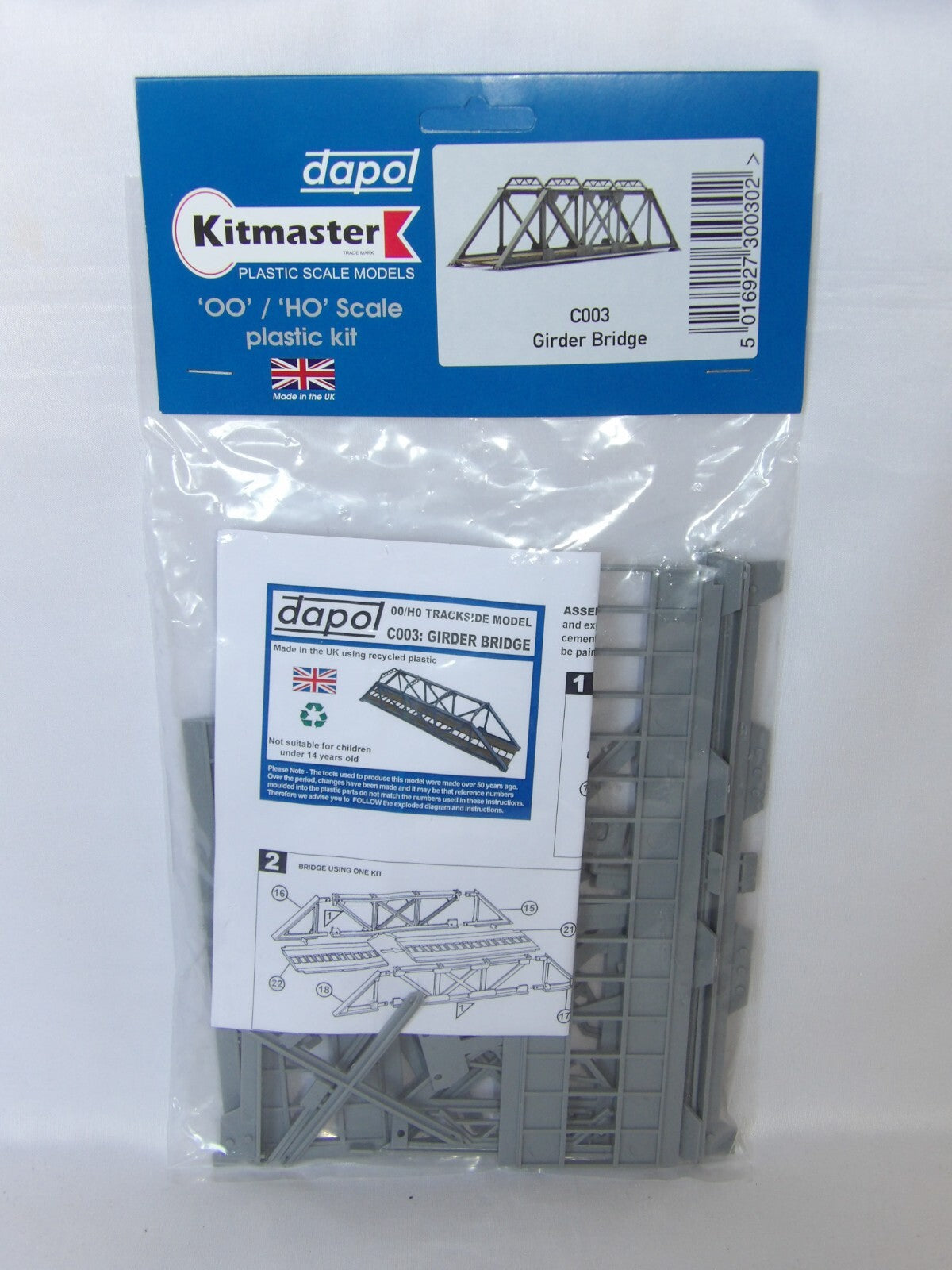 Dapol Kitmaster "OO/HO" Girder Bridge  (13 inch Span) C003