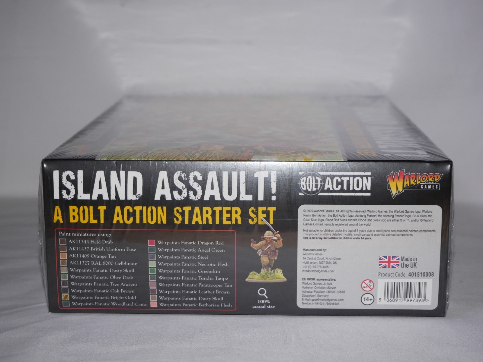 Warlord Game Bolt Action 1:56 Scale WWII Island Assault Starter Set- 401510008