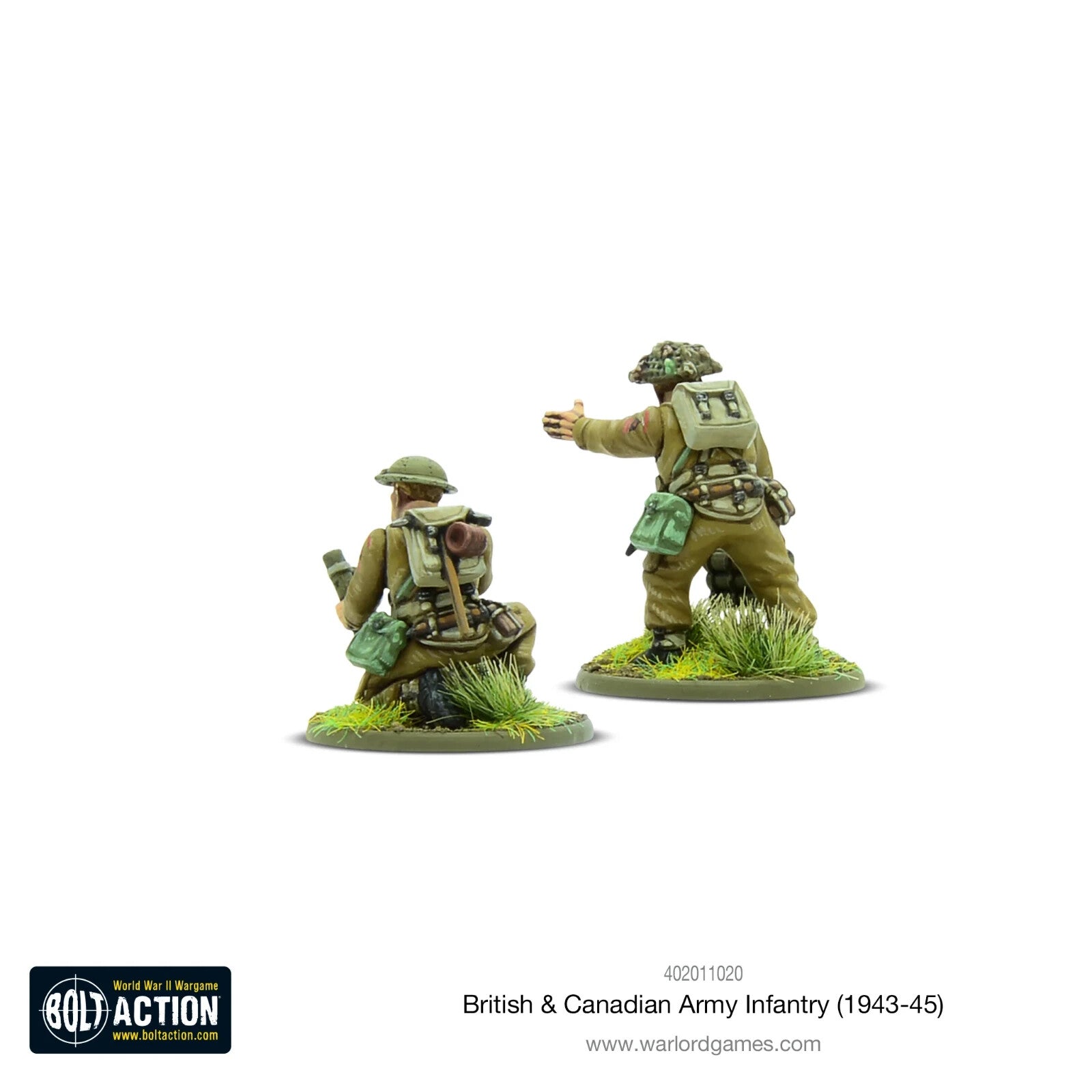 Warlord Games Bolt Action 1:56 WWII British & Canadian Army Infantry - 402011020