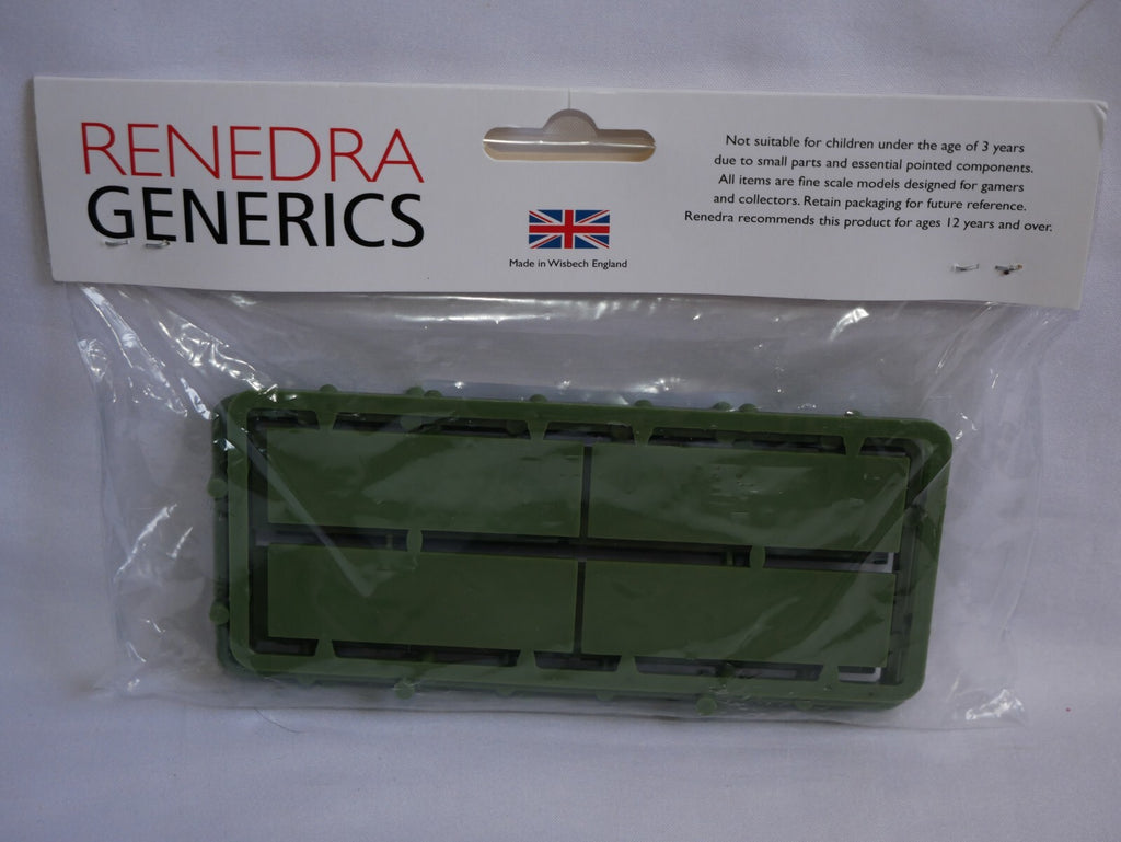 Renedra Limited Generic Scenery & Bases 20 x 60mm Bases 16 Per Pack - RN2060