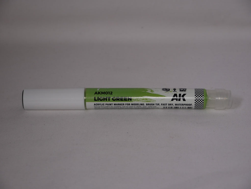 AK Interactive Acrylic Paint Playmarkers For Tabletop Games Light Green - AKM012