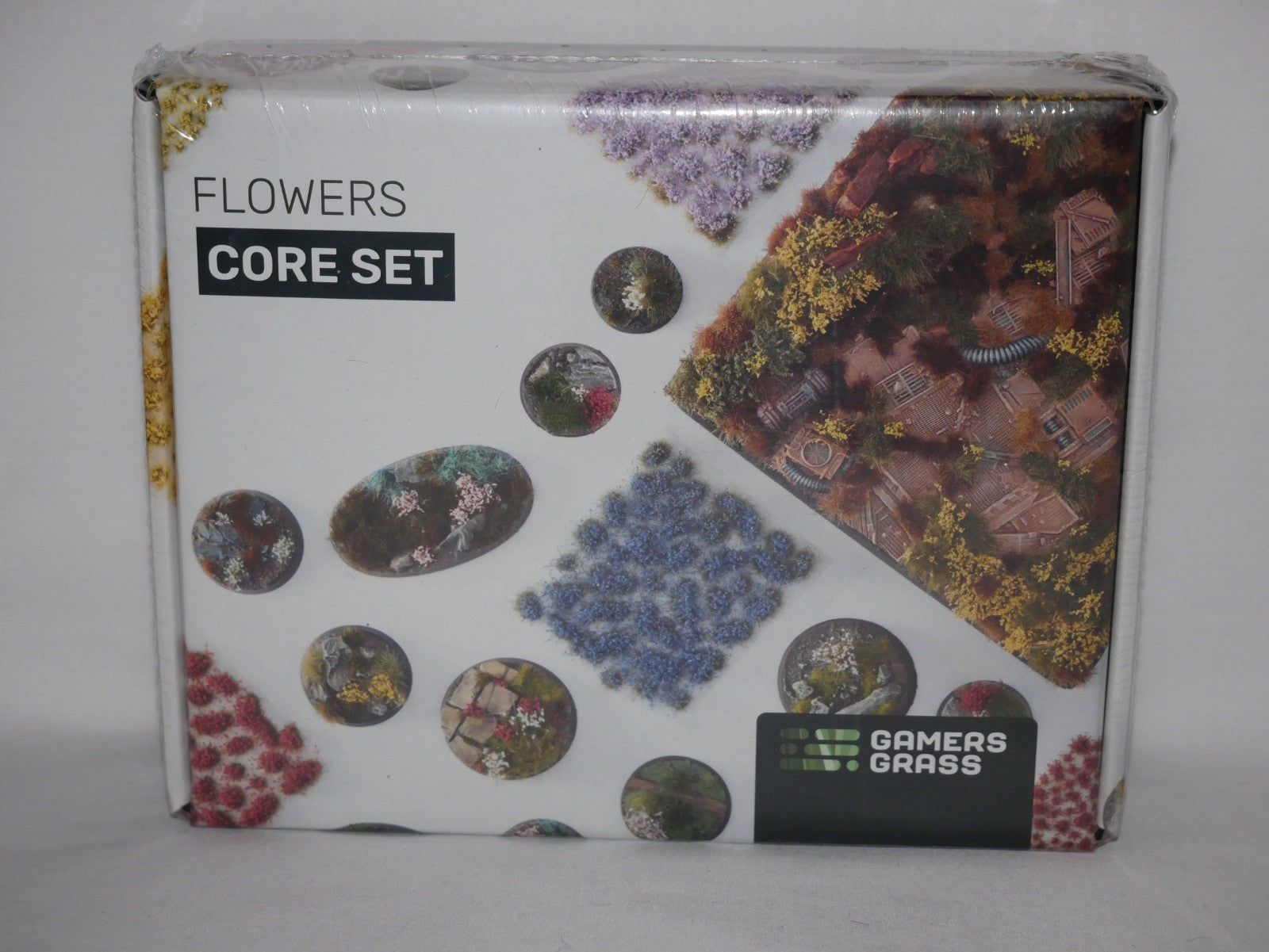 Gamers Grass Flowers Core Set For Wargaming Mini Bases 16x Half Sheets - GGSB-FCS