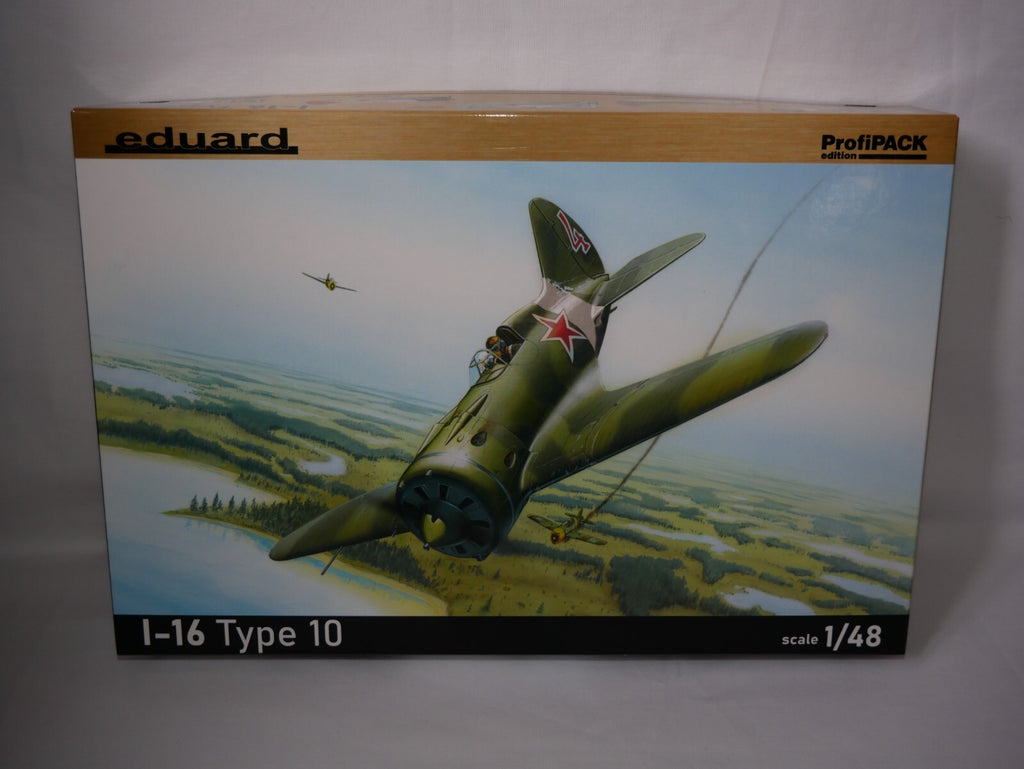Eduard 1:48 Scale Plastic Kits Polikarpov I-16 Type 10 ProfiPACK Edition - 8148