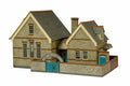 Superquick Model Kits 1:76 Scale Village School Scaled For "HO/OO" - SQB31