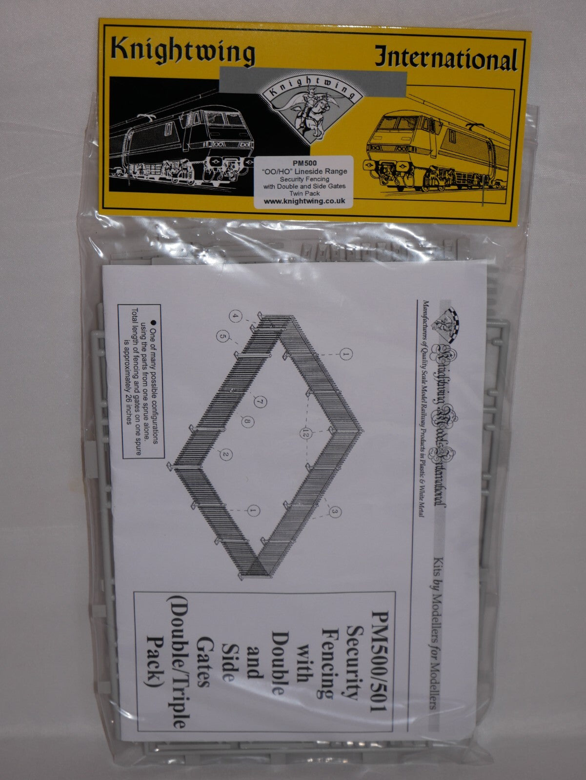 Knightwing "OO/HO" Security Fencing With Double & Side Gates Double Pack - PM500
