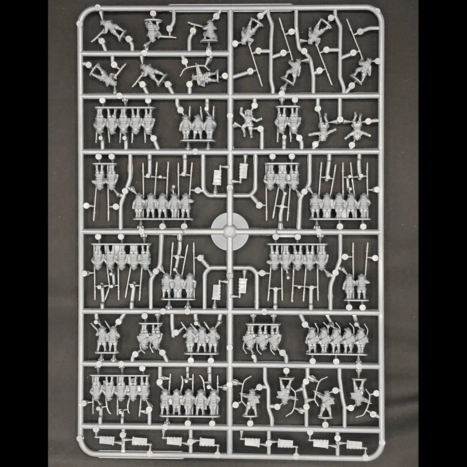 Wargames Atlantic Grand Battle Scale Hard Plastic 10mm Ashigaru Models WAARN005S