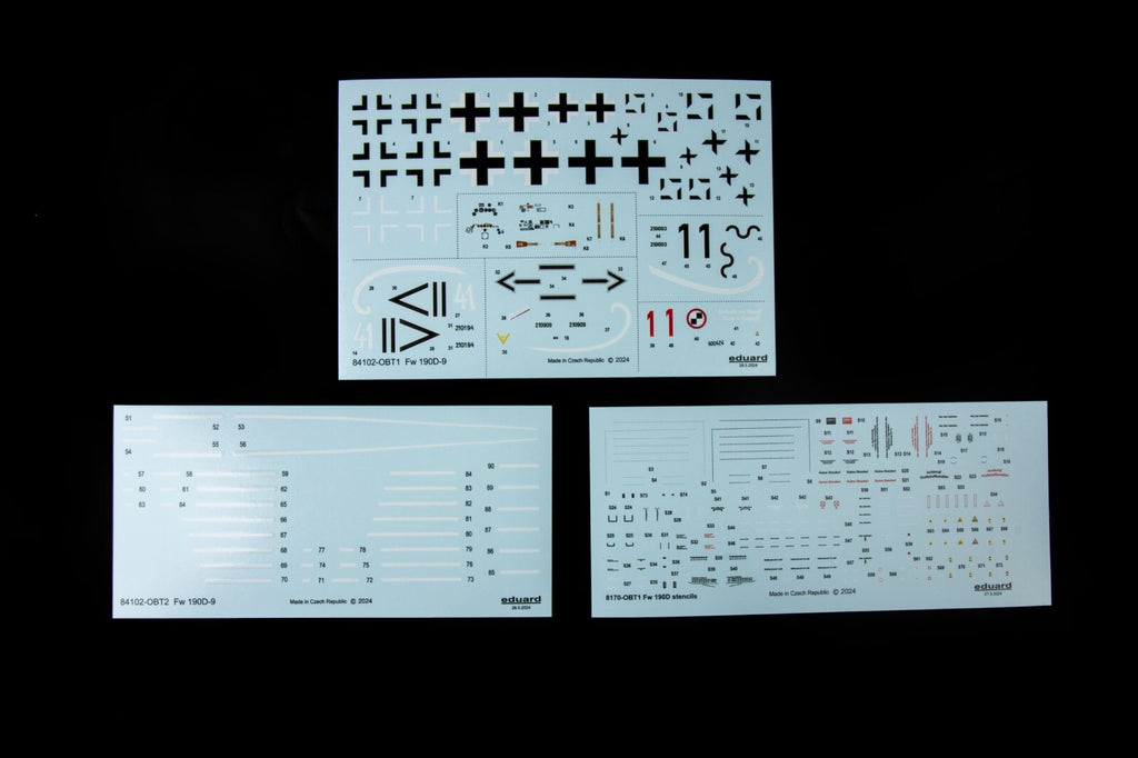 Eduard 1:48 Scale Plastic Model Kits Focke-Wulf Fw 190D-9 Weekend Edition - 84102