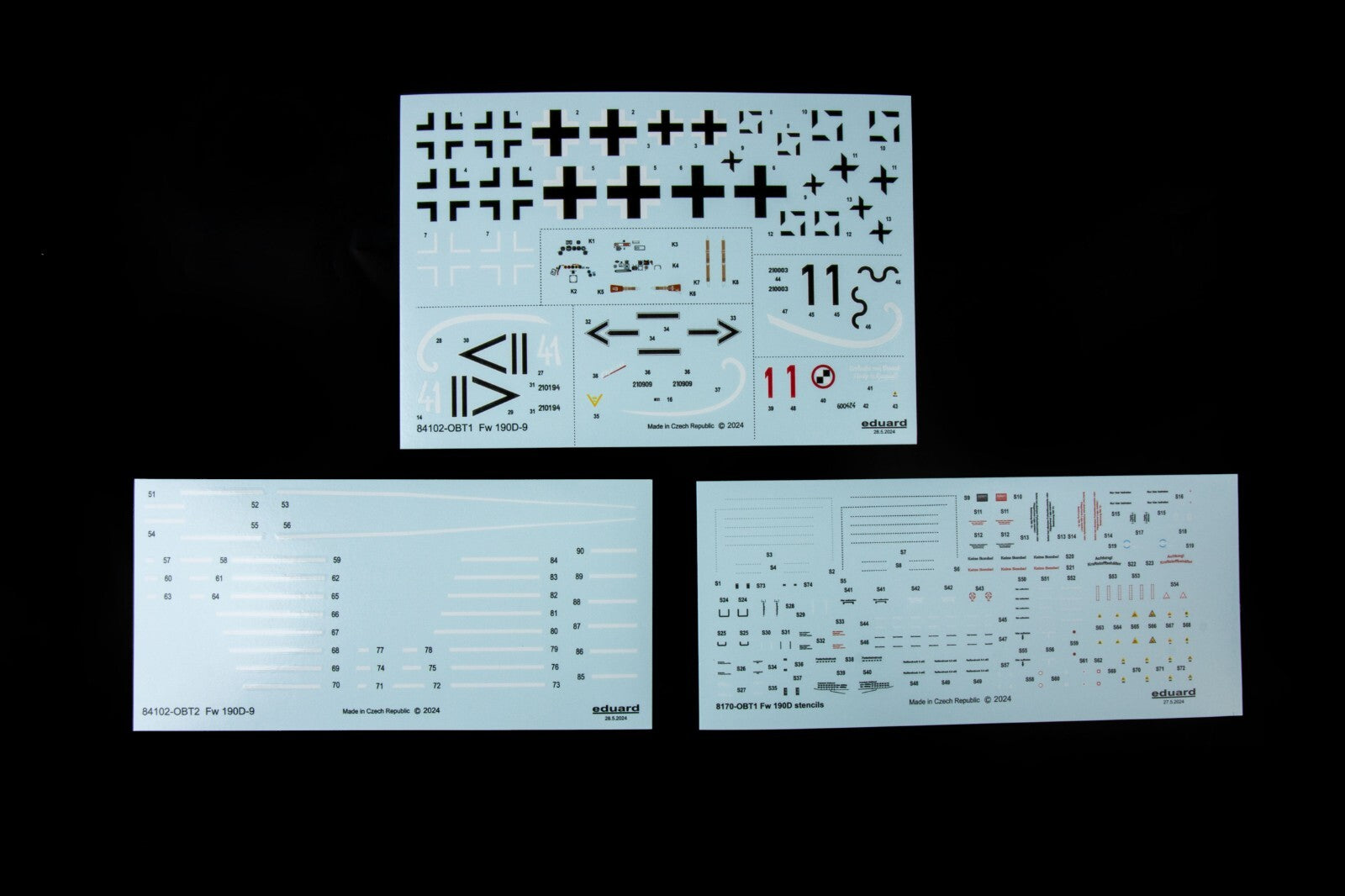 Eduard 1:48 Scale Plastic Model Kits Focke-Wulf Fw 190D-9 Weekend Edition - 84102