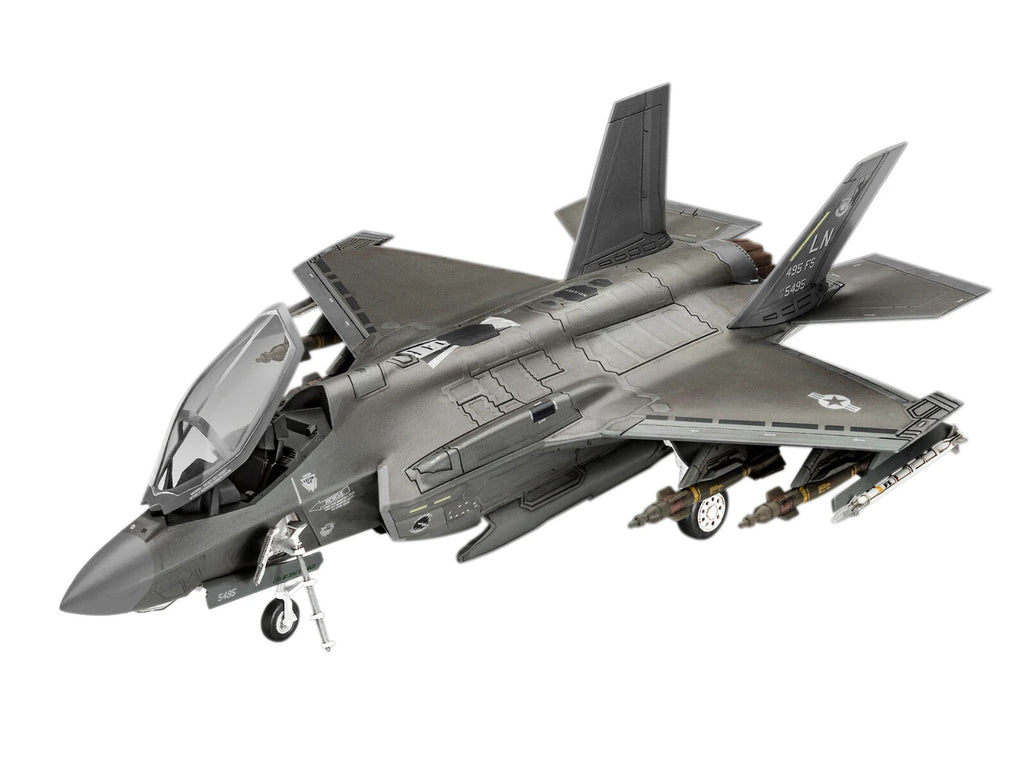 Revell 1:72 Scale Lockheed Martin F-35 A Lightning II Kit Skill Level 4 - 03799