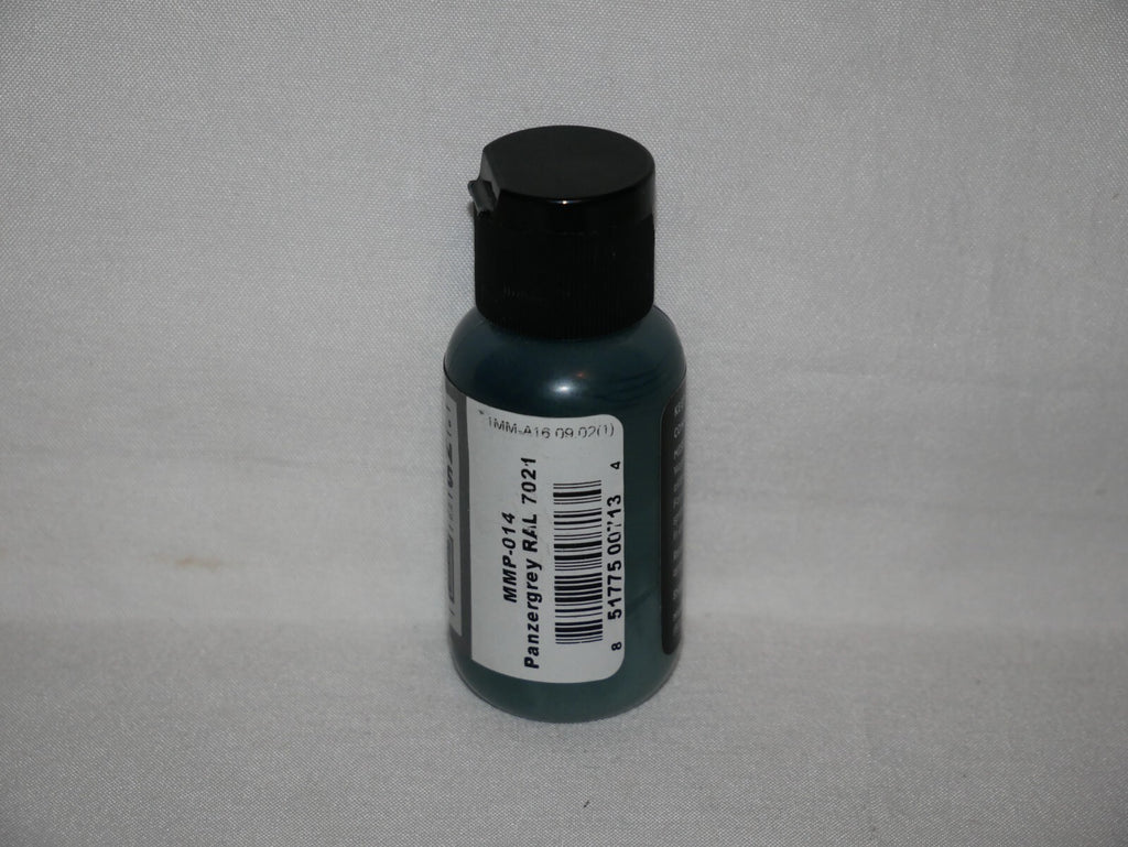 Mission Models Premium Hobby Paints Panzergrey RAL 7021 30ml Bottle (MMP - 014)