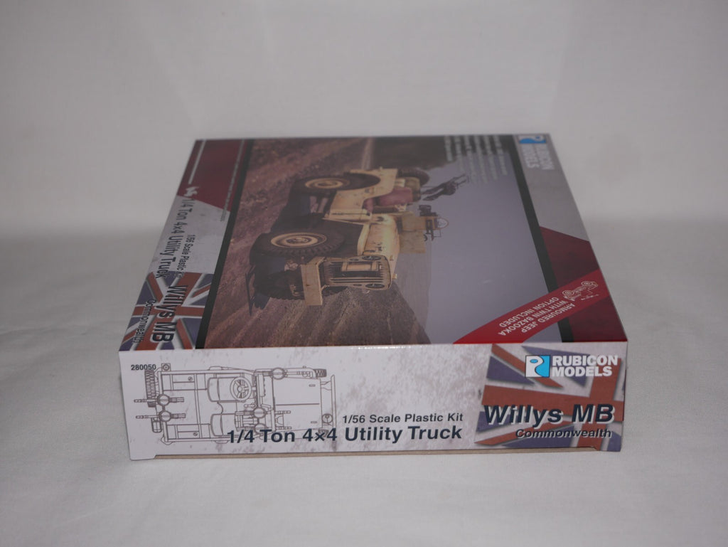Rubicon Models 1:56 Willys MB Commonwealth 1/4 Ton 4x4 Utility Truck - 280050